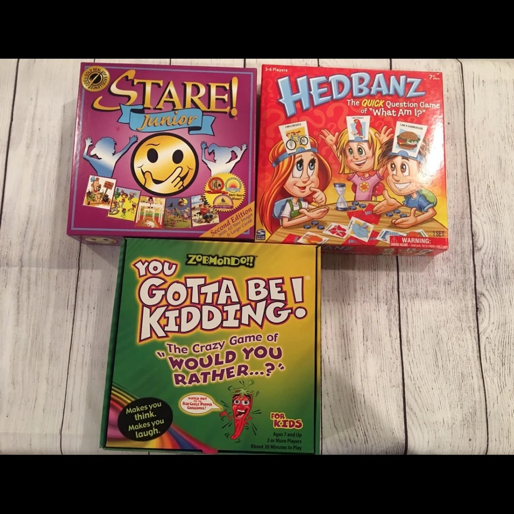 3 kids board games
